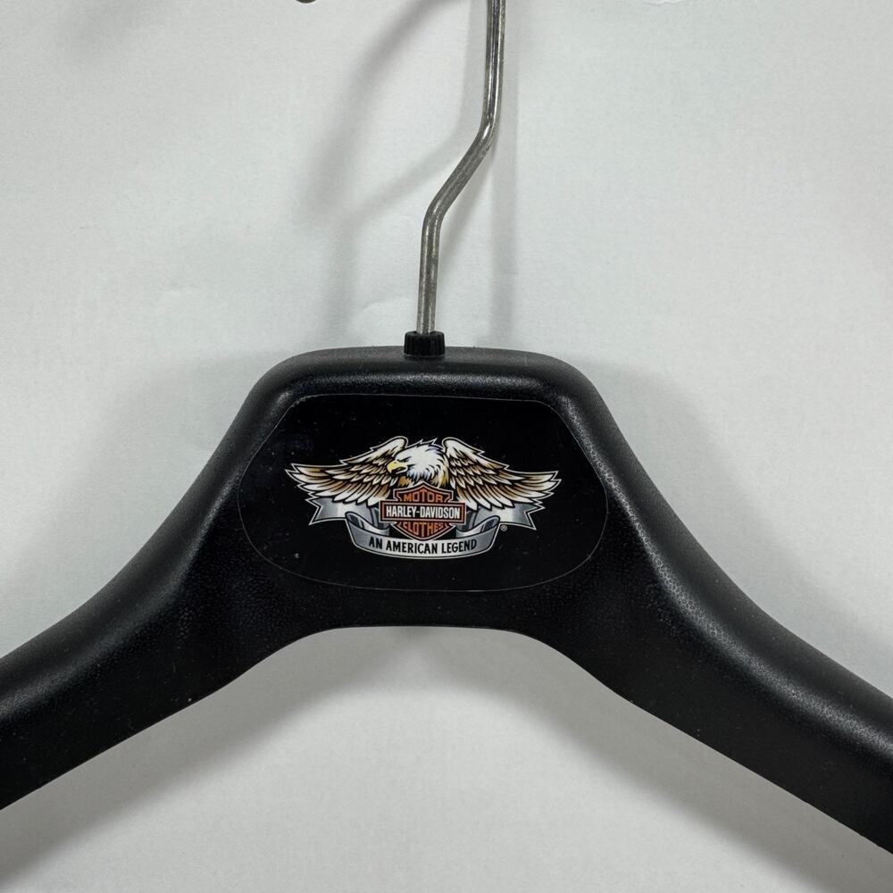Harley Davidson Motorcycle Clothing Hanger Black An American Legend - Picture 2 of 3